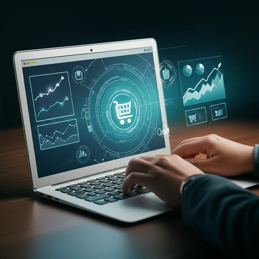 Fitur otomatis di website kayak keranjang belanja, SEO, dan manajemen konten buat bantu jualan