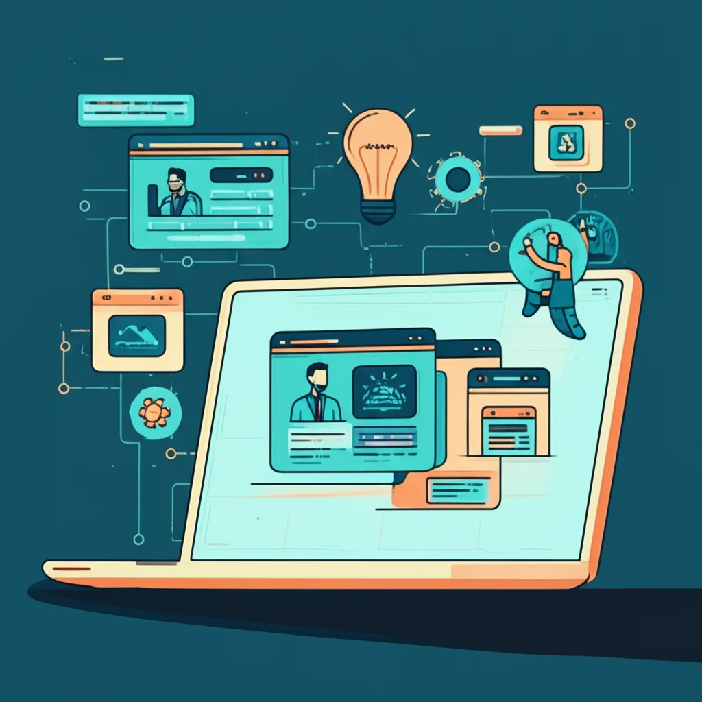 Tantangan membuat website sendiri, menampilkan kode HTML/CSS, desain responsif, SEO, keamanan dan waktu terbatas