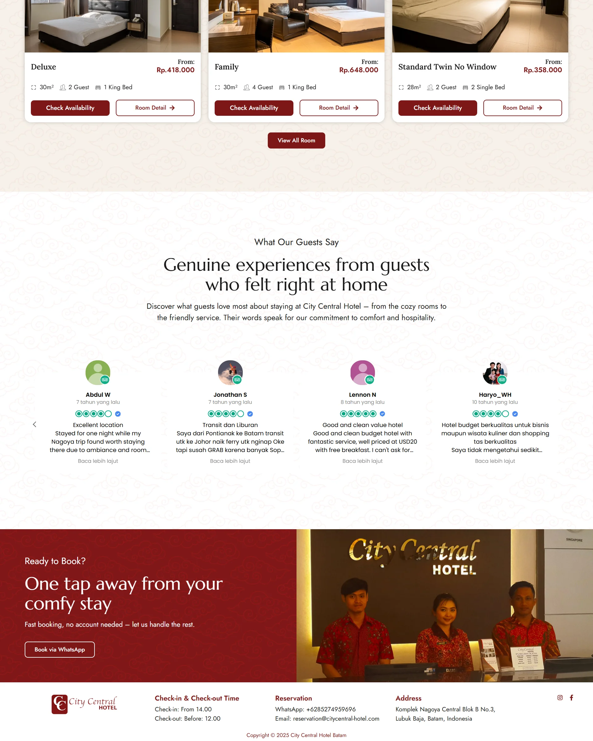 Gallery City Central Hotel Batam