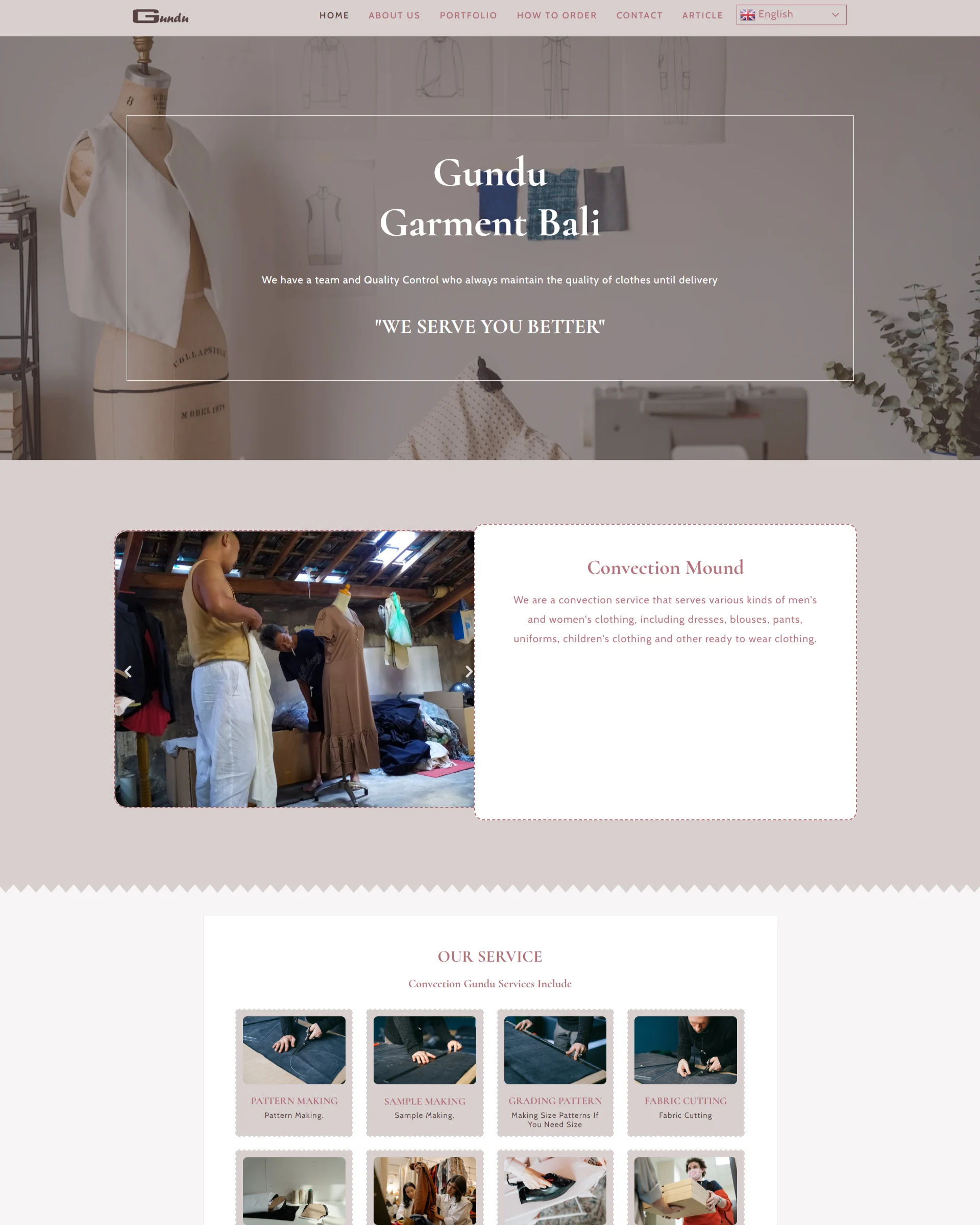 Gundu Garment Bali