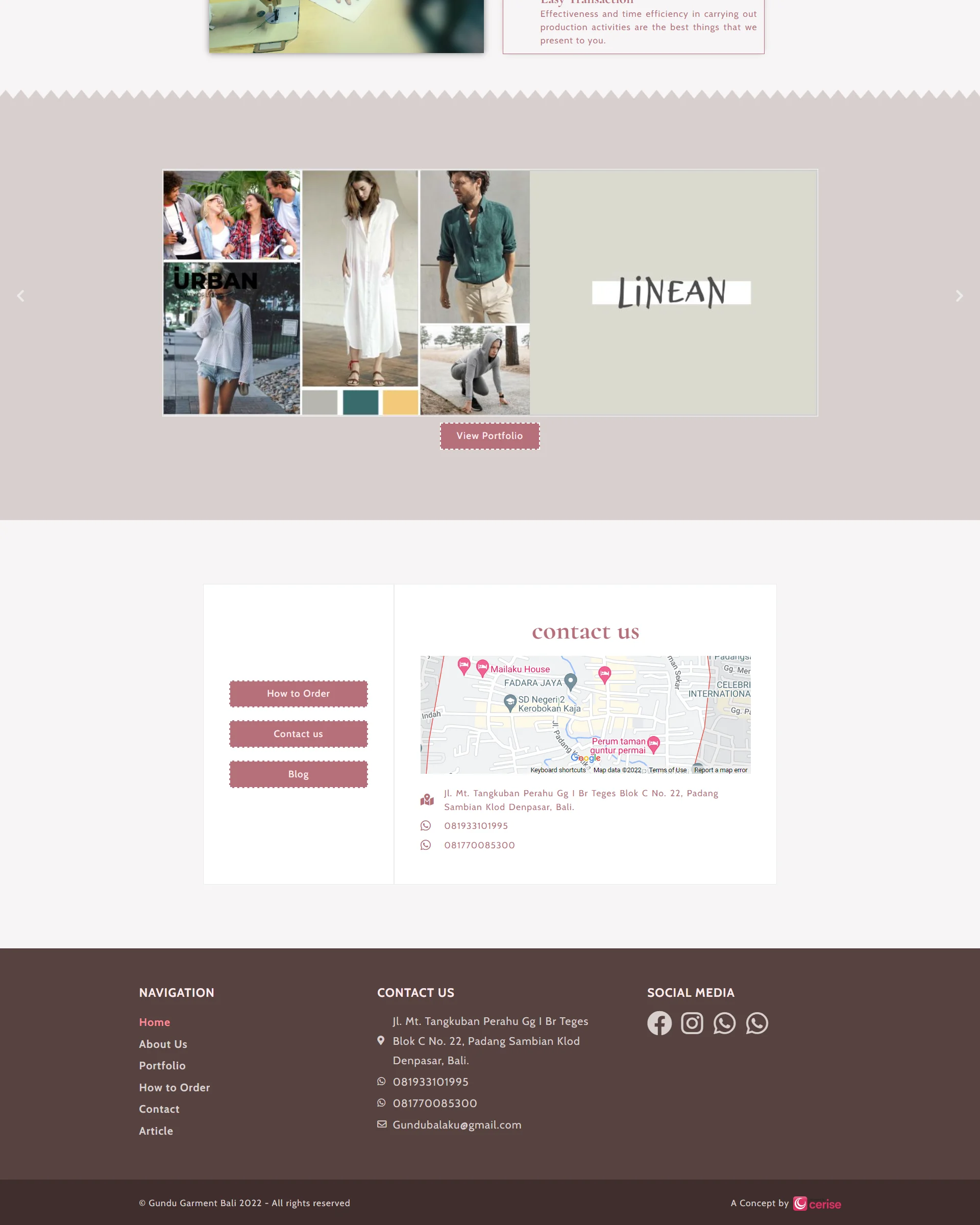 Gallery Gundu Garment Bali