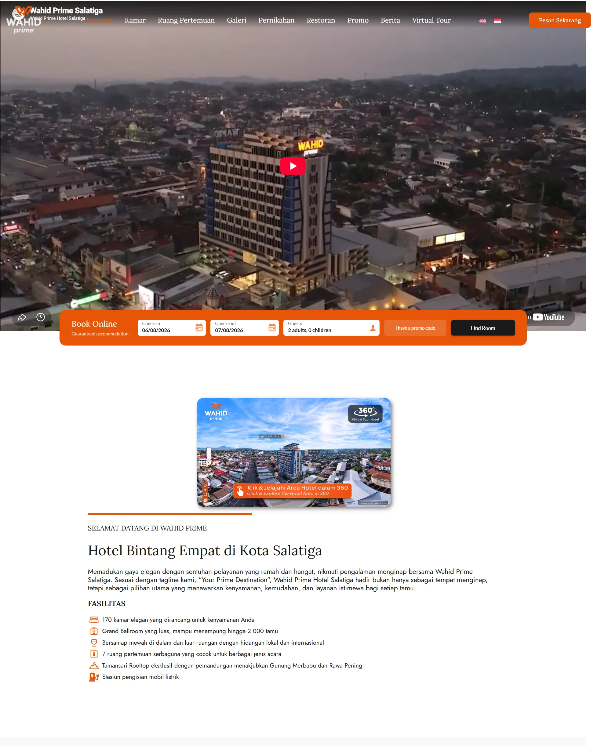 Wahid Prime Salatiga Hotel