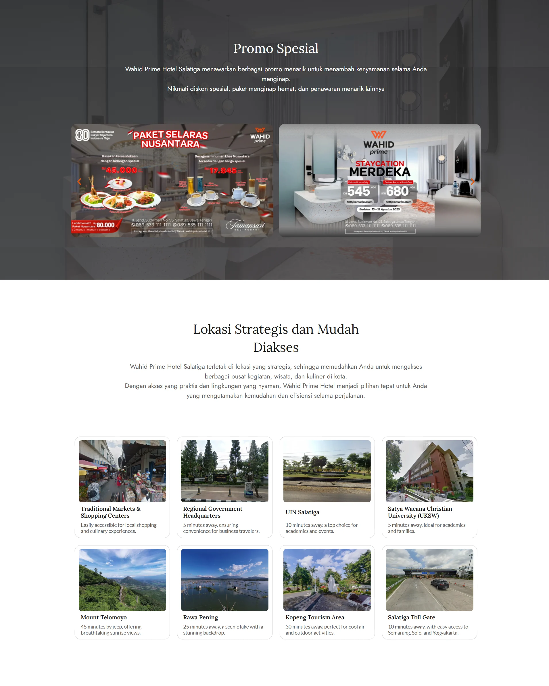 Gallery Wahid Prime Salatiga Hotel