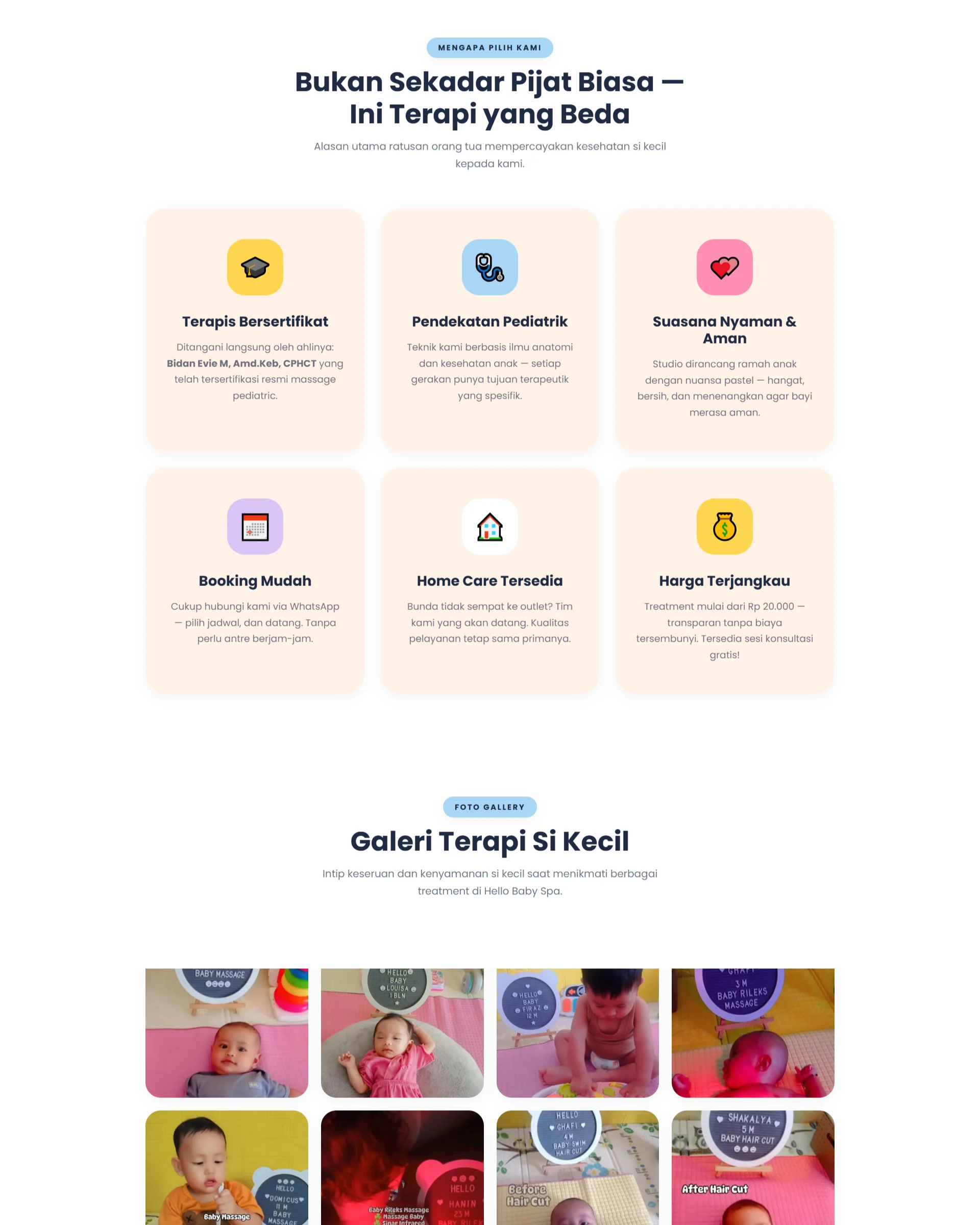 Gallery Hello Baby Spa