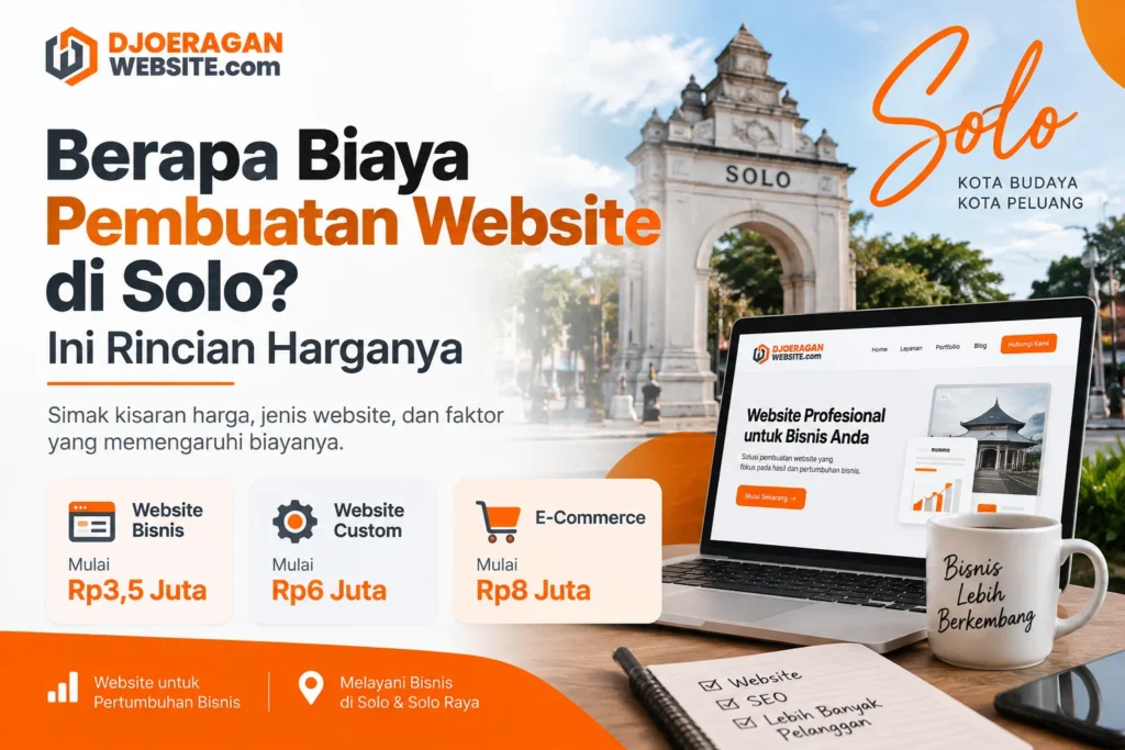 Berapa Biaya Pembuatan Website di Solo? Ini Rincian Harganya