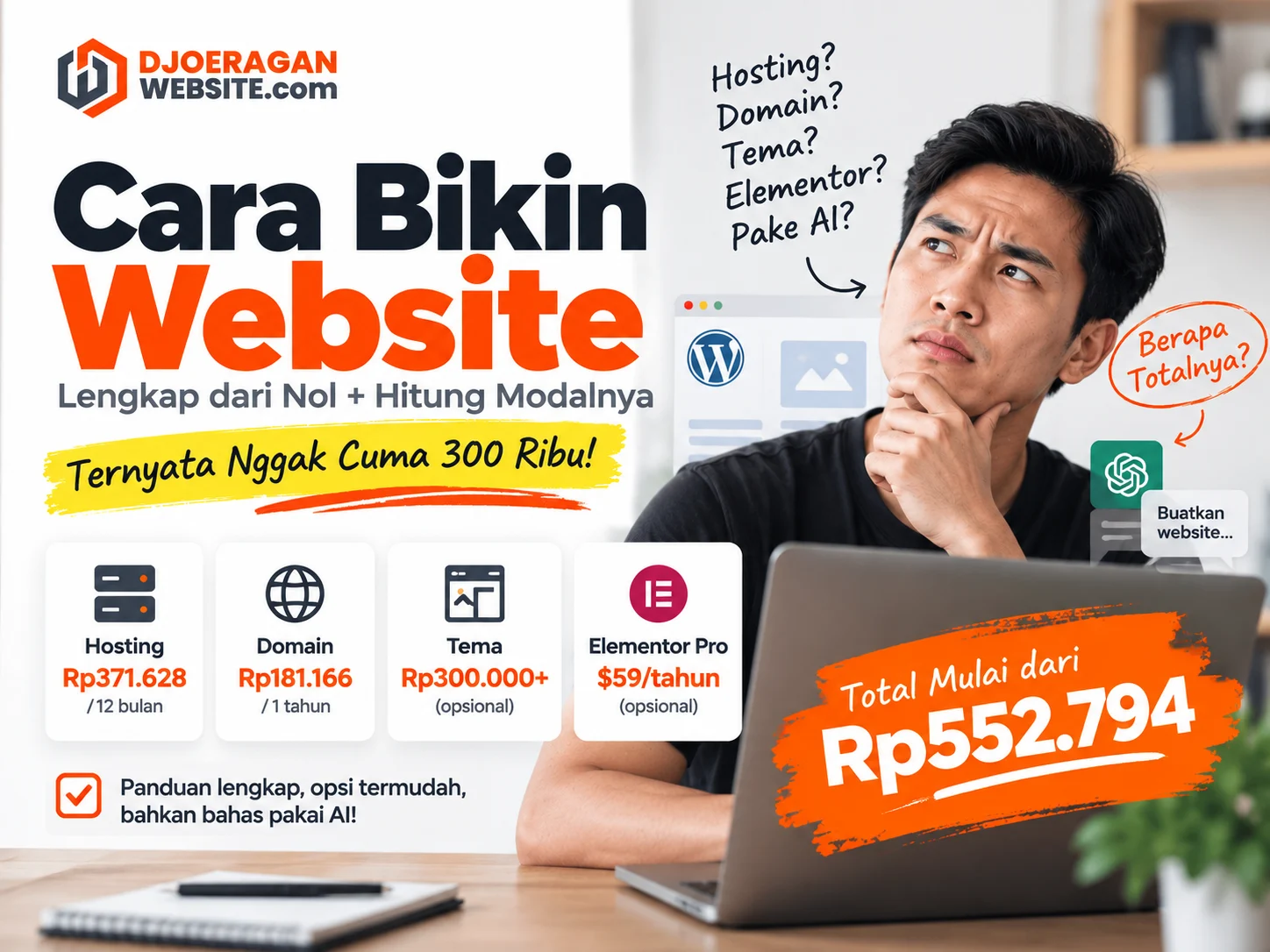 Cara Bikin Website Sendiri: Hitung Dulu Modal dan Caranya