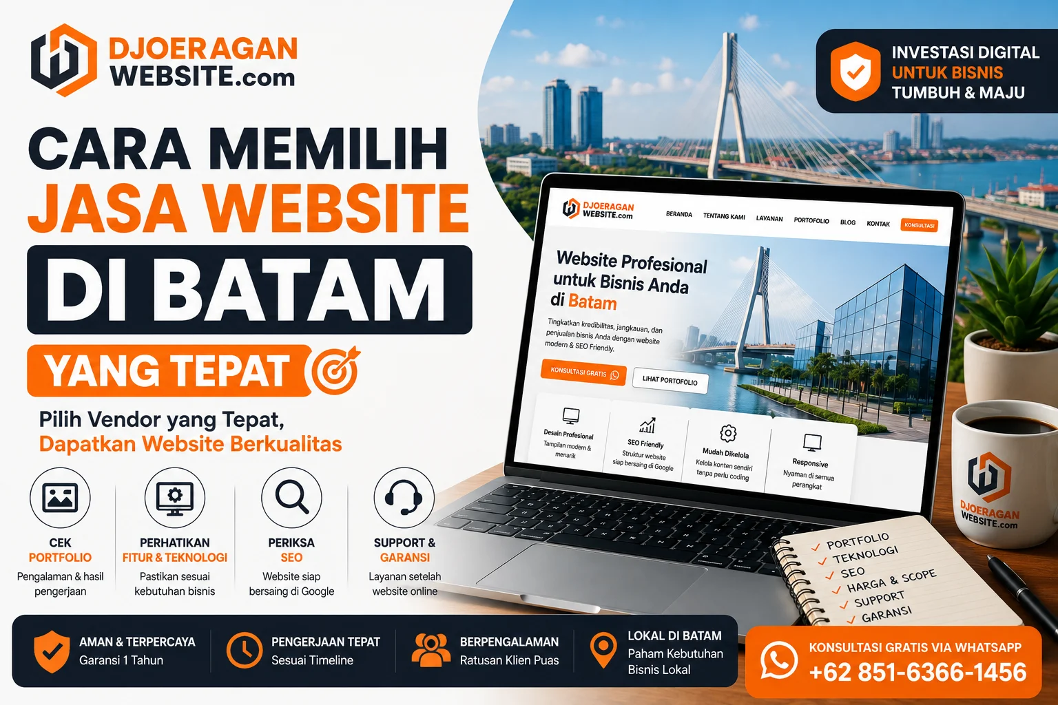 Cara Memilih Jasa Website di Batam yang Tepat