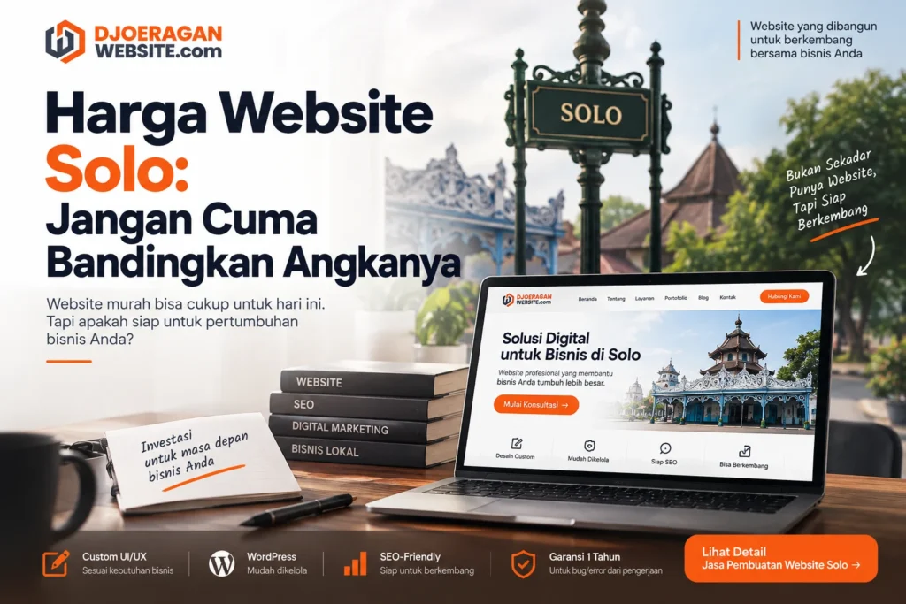Harga Jasa Website Solo: Apa Saja yang Menentukan Biayanya?