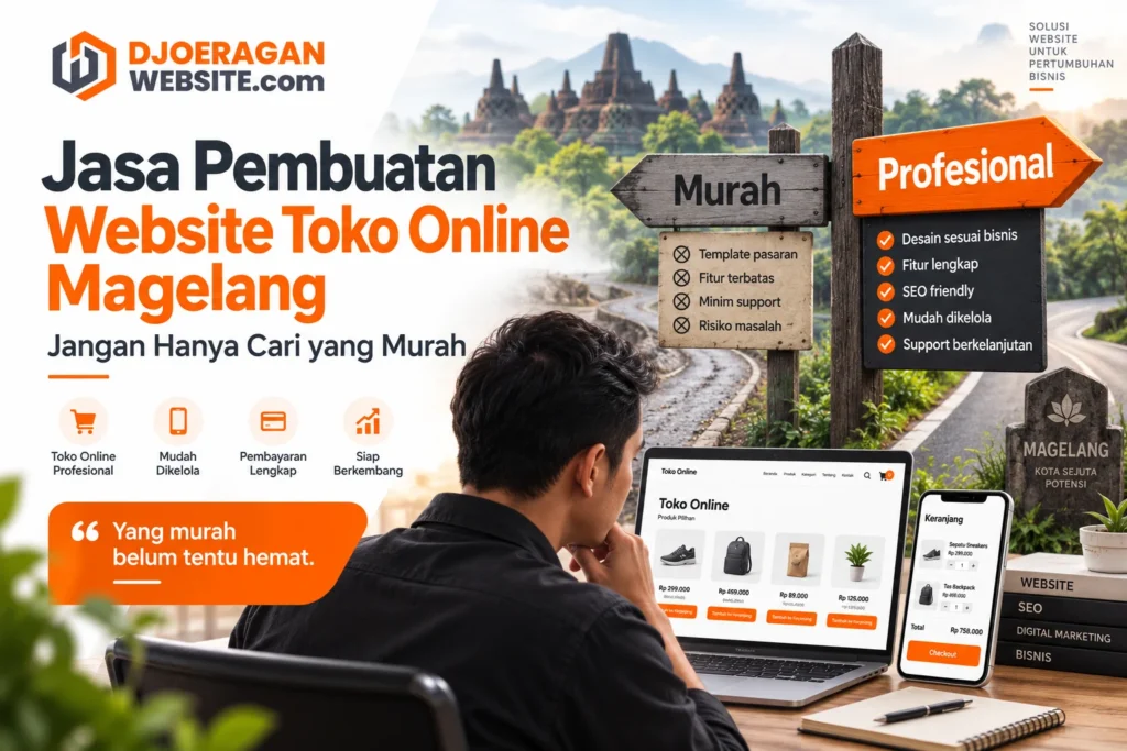 Jasa Pembuatan Website Toko Online Magelang: Jangan Terjebak Harga Murah