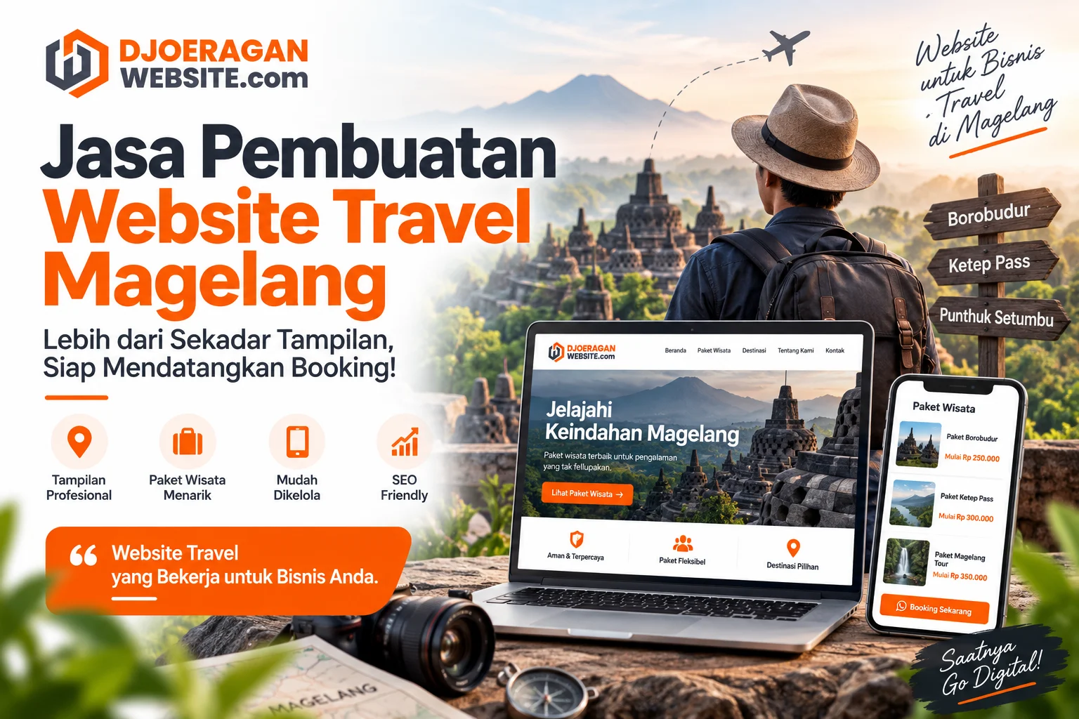 Jasa Pembuatan Website Travel Magelang: Jangan Cuma Pajang Paket Wisata