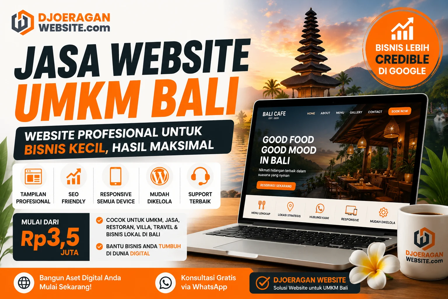 Jasa Website UMKM Bali: Kenapa Bisnis Kecil Tetap Perlu Website?